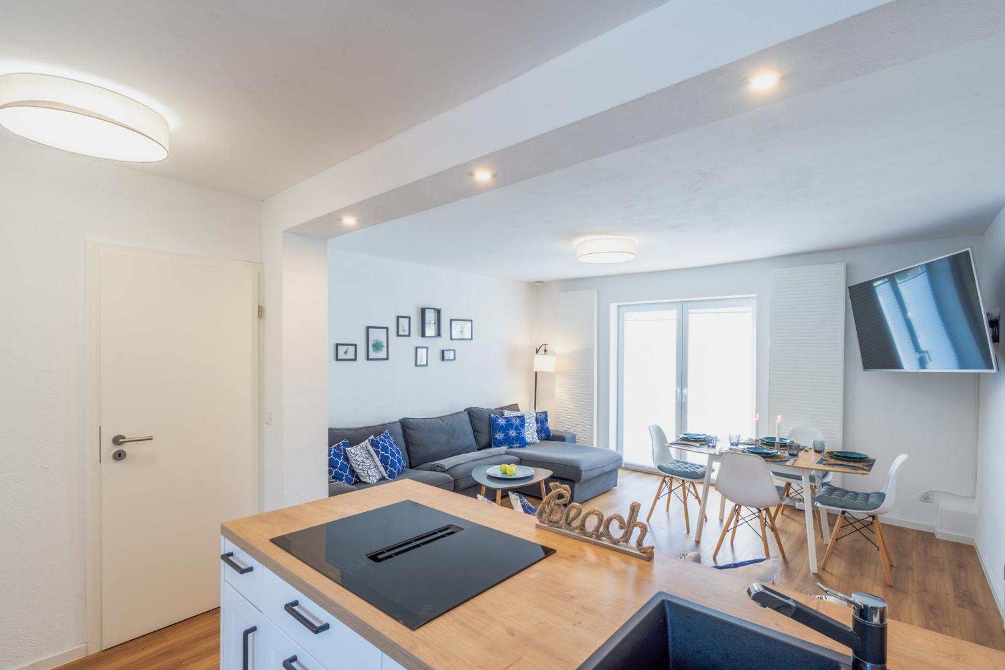 Strand Familien Doppelhaushaelfte ,,Marsi" #Familien-Urlaub Rappin Exteriör bild