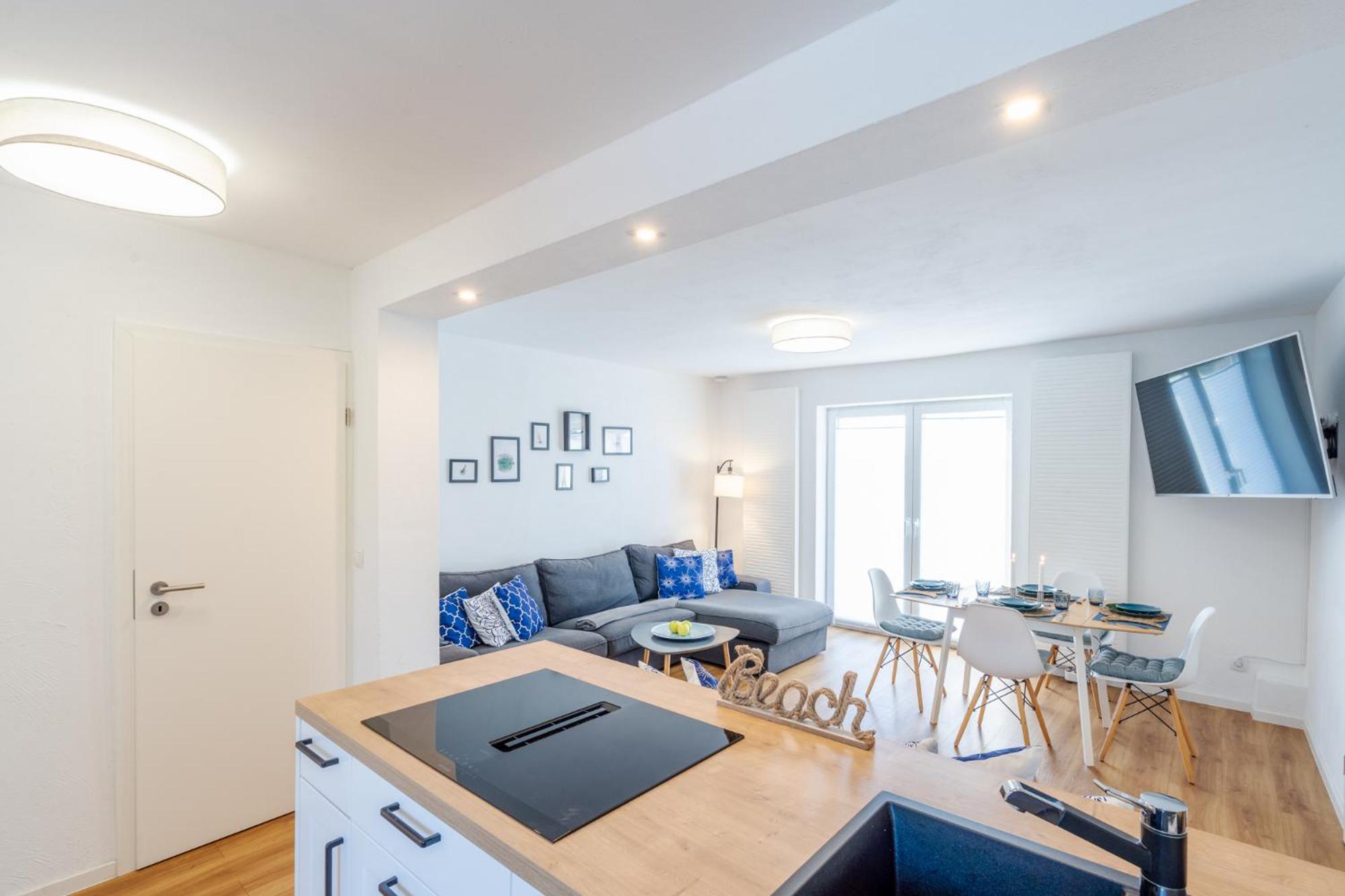 Strand Familien Doppelhaushaelfte ,,Marsi" #Familien-Urlaub Rappin Exteriör bild